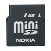 Nokia MU-24 miniSD Kort - 1GB